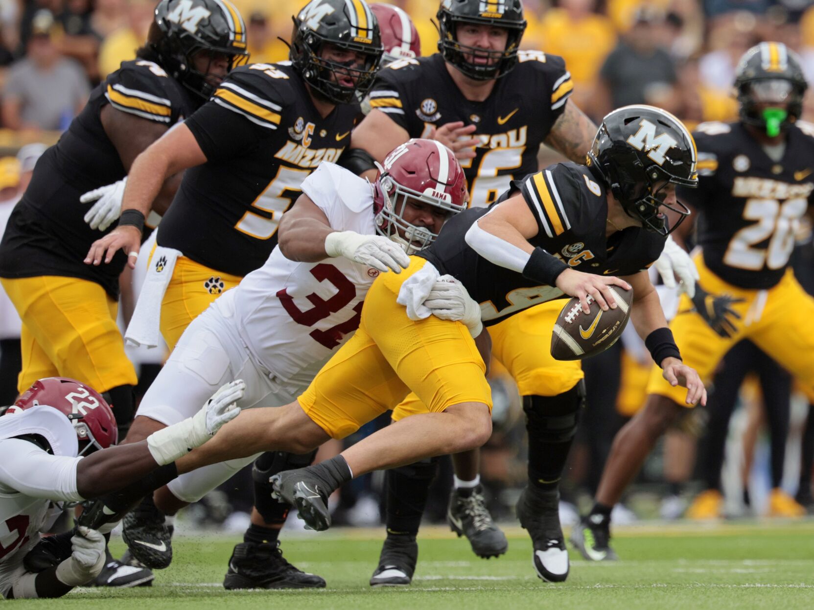 Mizzou hosts Alabama